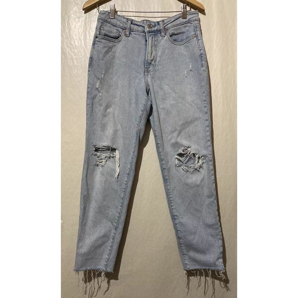 Old Navy Womens High-Rise Curvy OG Straight Jeans Size 4